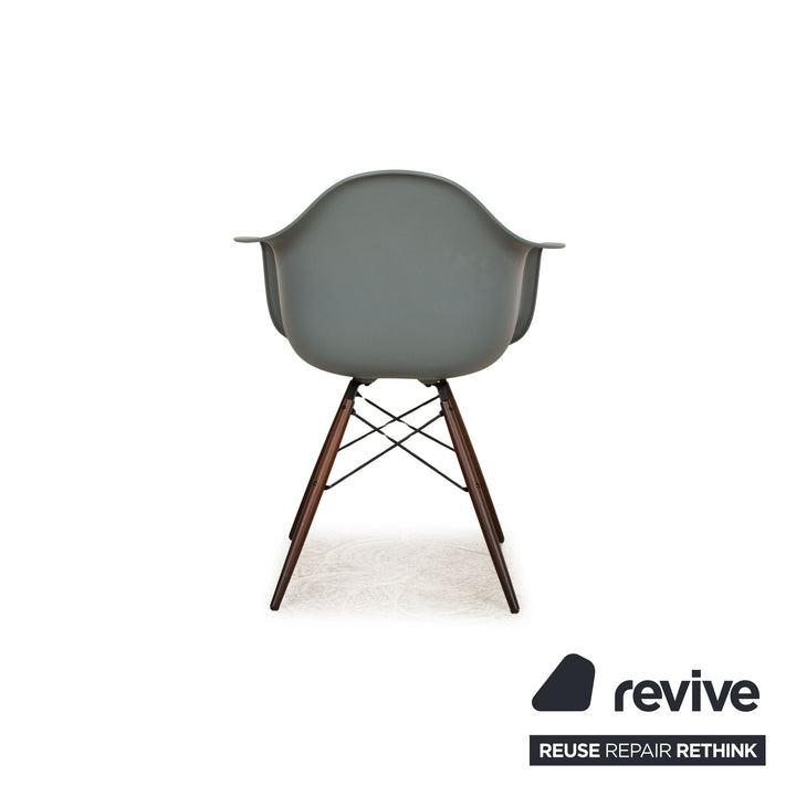 Lot de 4 chaises Vitra DAW DSW DRK-2 en plastique blanc gris jaune
