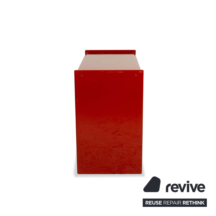B&B Italia Olinto Wooden Sideboard Red