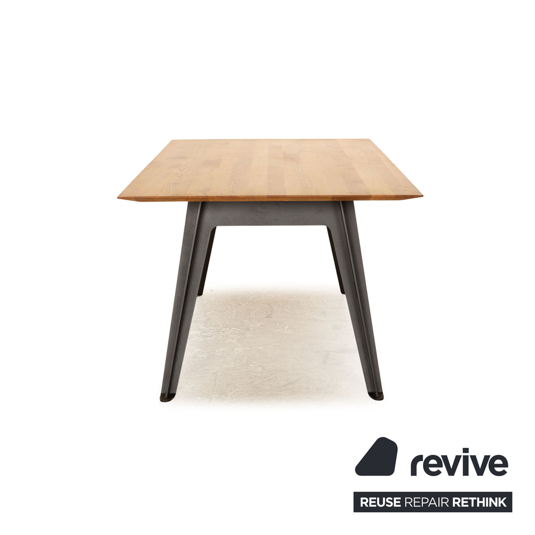 Bert Plantagie Table à manger en bois Sato marron
