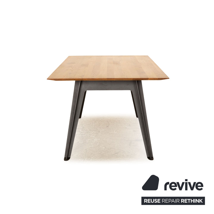Bert Plantagie Table à manger en bois Sato marron