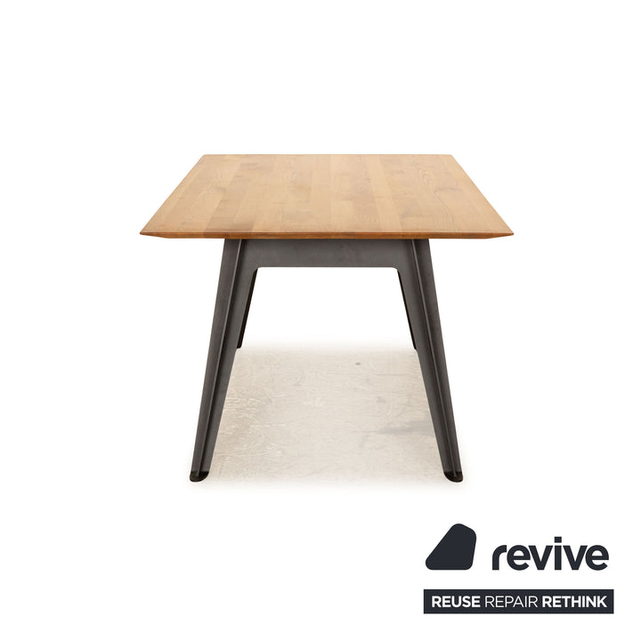 Bert Plantagie Table à manger en bois Sato marron