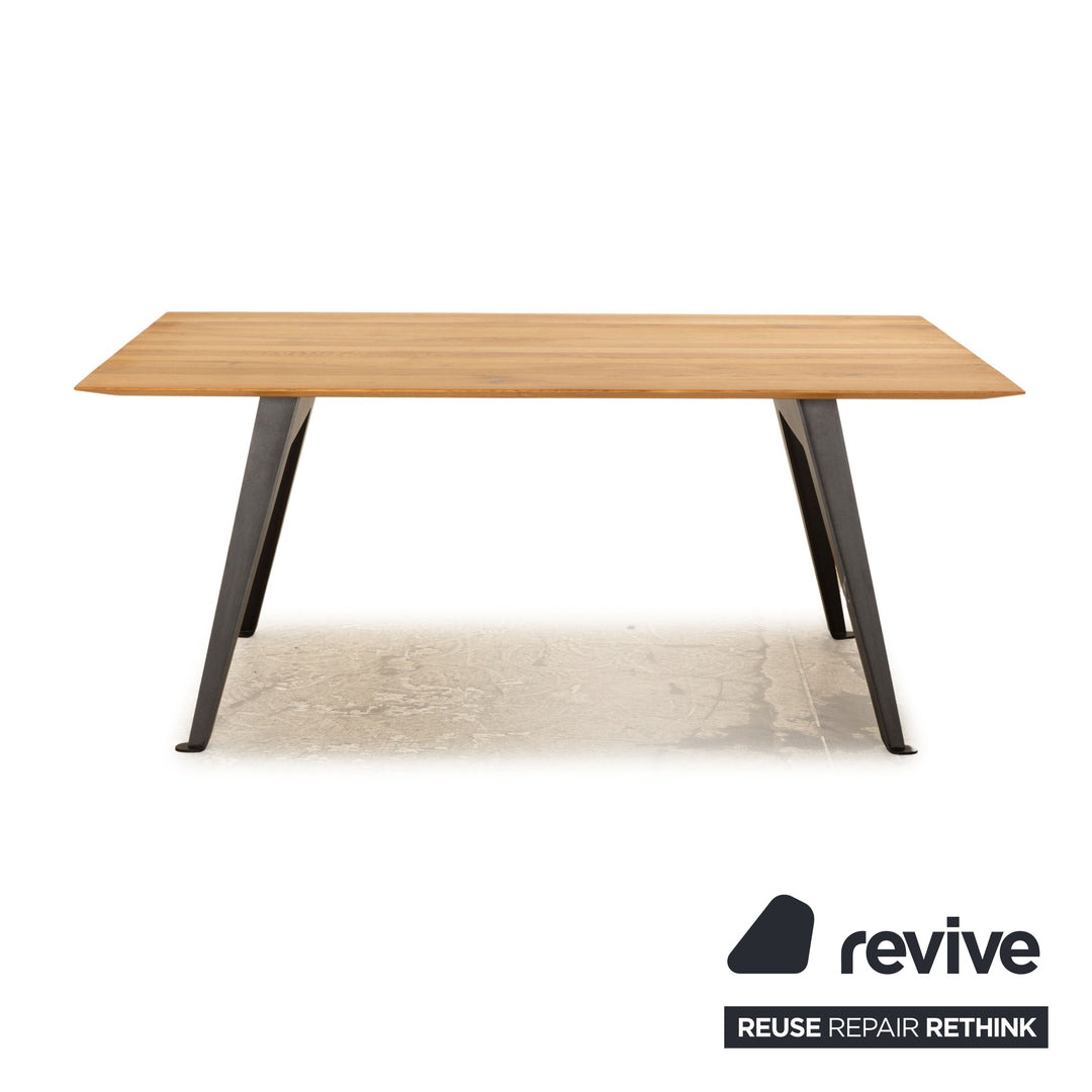Bert Plantagie Table à manger en bois Sato marron