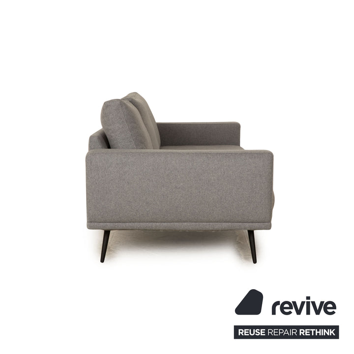 BoConcept Carlton Stoff Dreisitzer Grau Sofa Couch