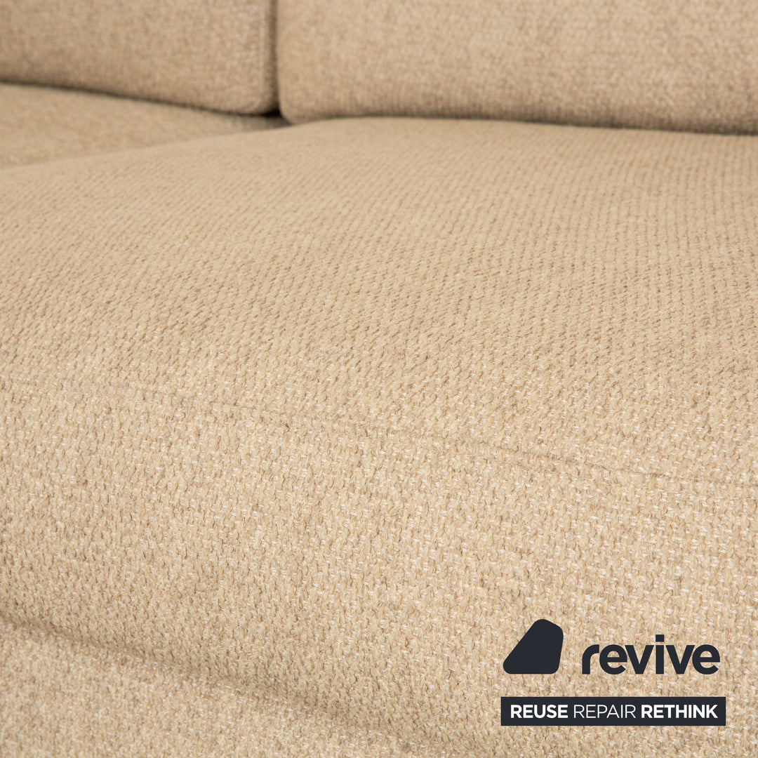 BoConcept Cenova Stoff Ecksofa Beige Recamiere Links Sofa Couch
