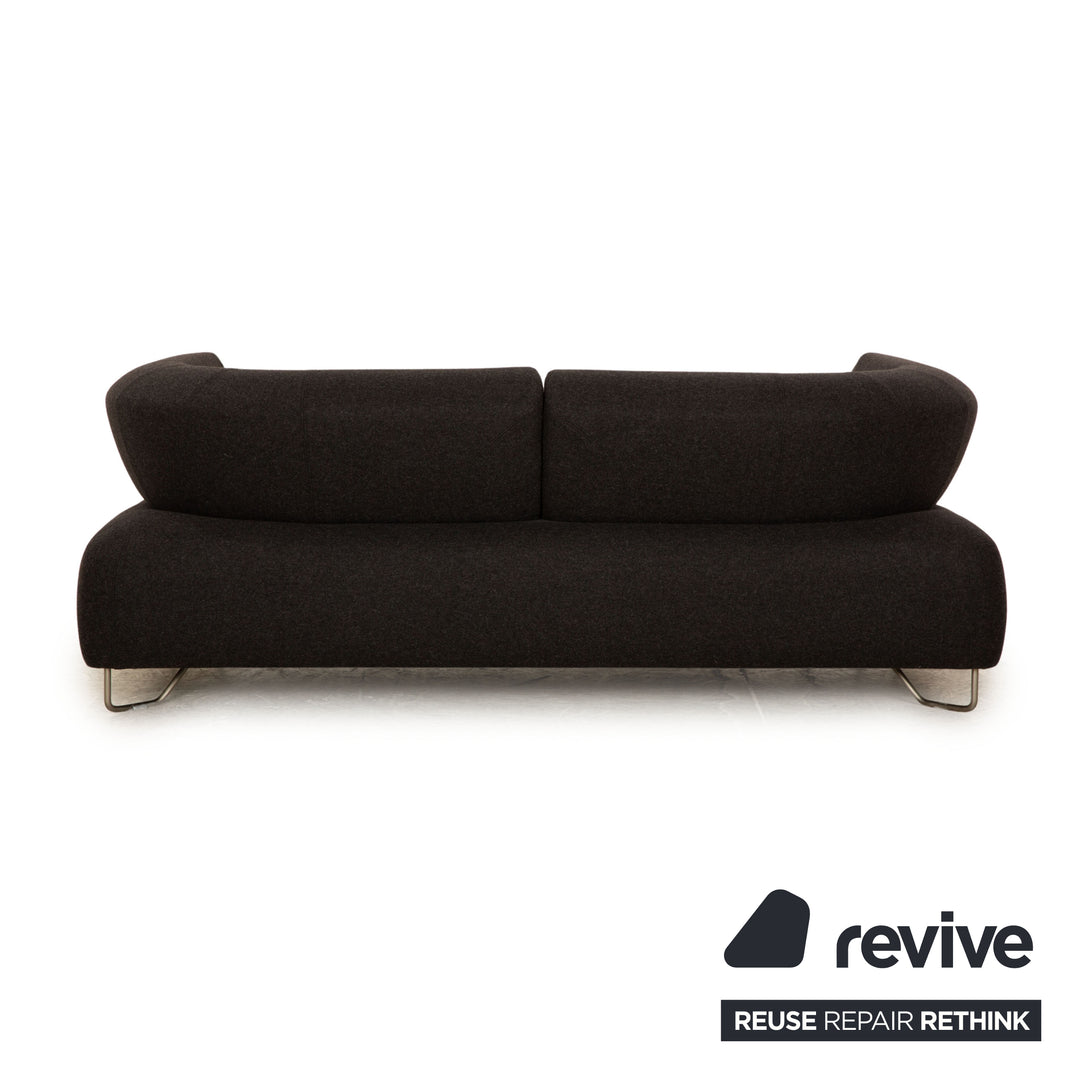 BoConcept Como Stoff Zweisitzer Grau Sofa Couch