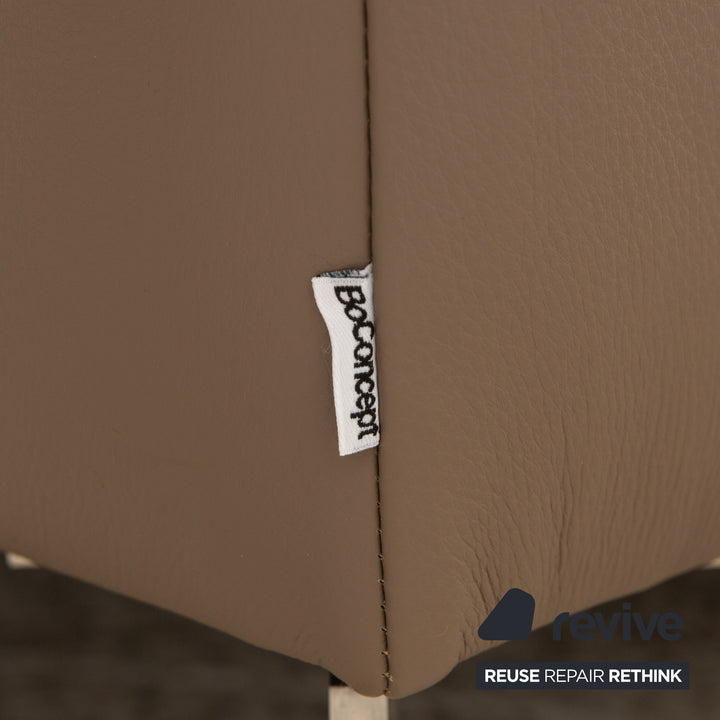 BoConcept Fargo Leder Zweisitzer Braun Sofa Couch