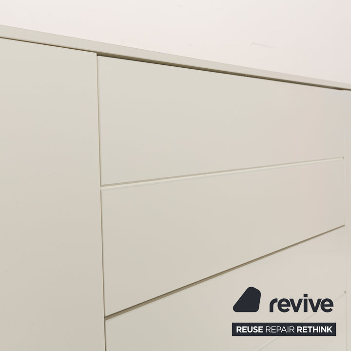 BoConcept Fermo Holz Sideboard Weiß Rot
