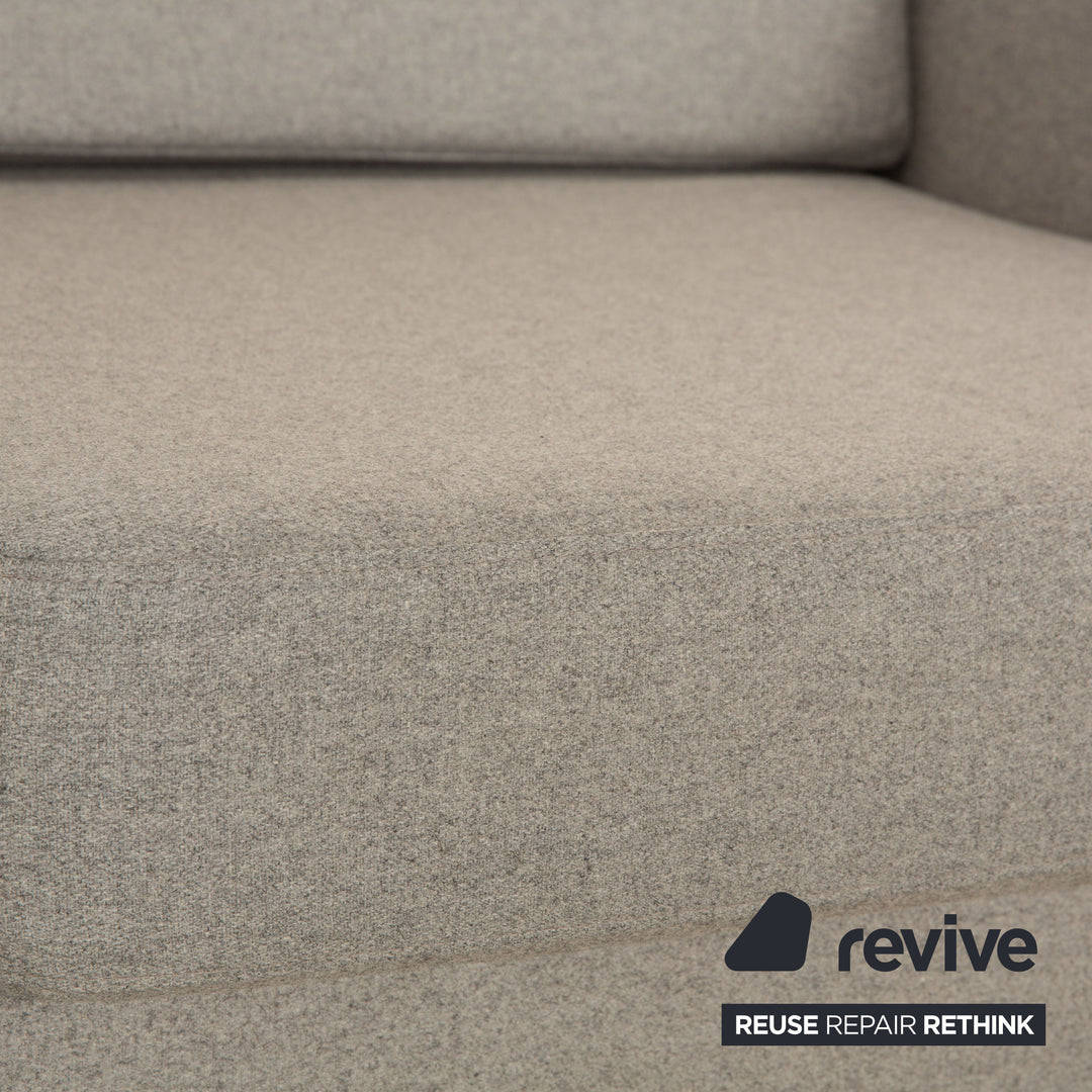 BoConcept Indivi Stoff Dreisitzer Grau Sofa Couch