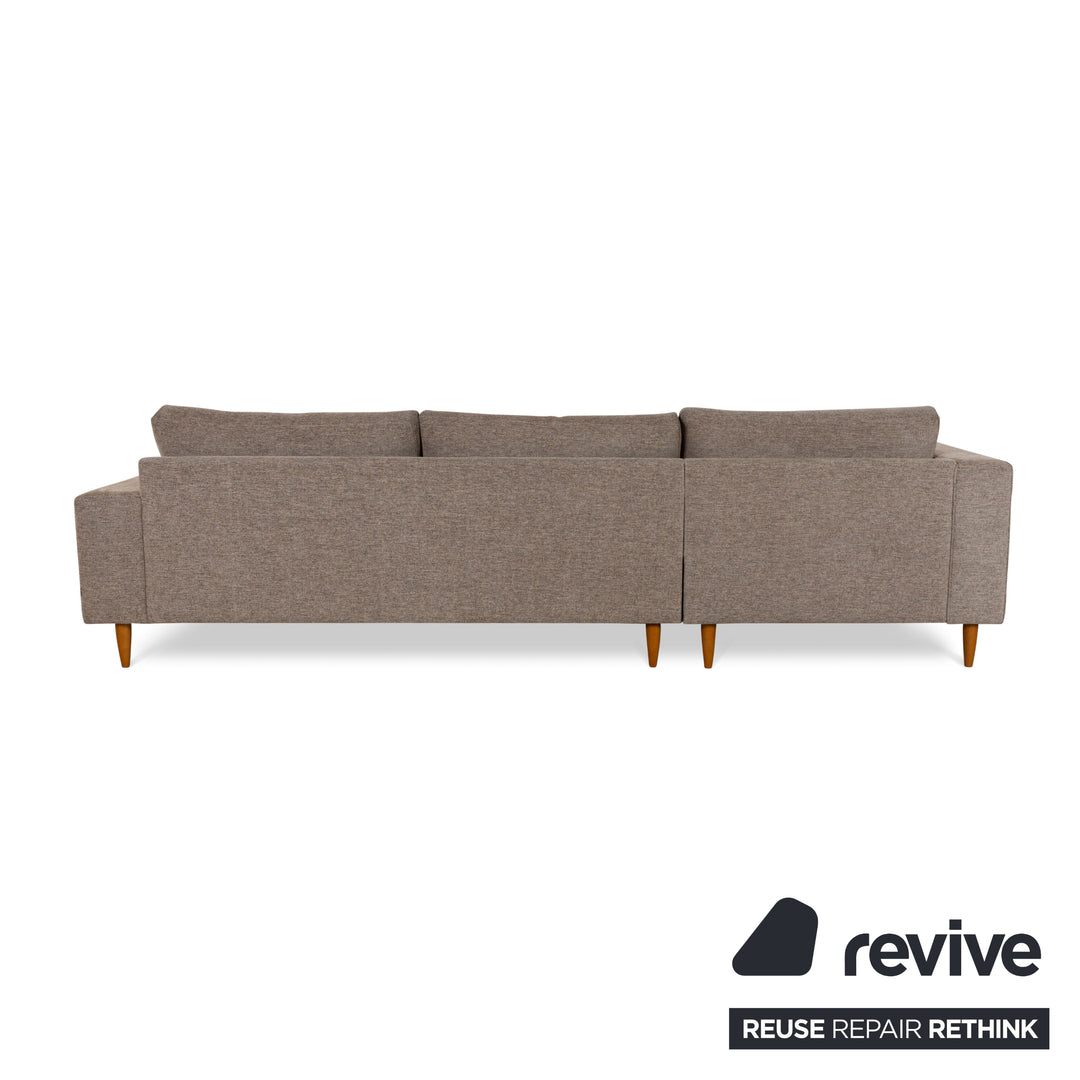 BoConcept Indivi Stoff Ecksofa Grau Beige Recamiere Links Sofa Couch