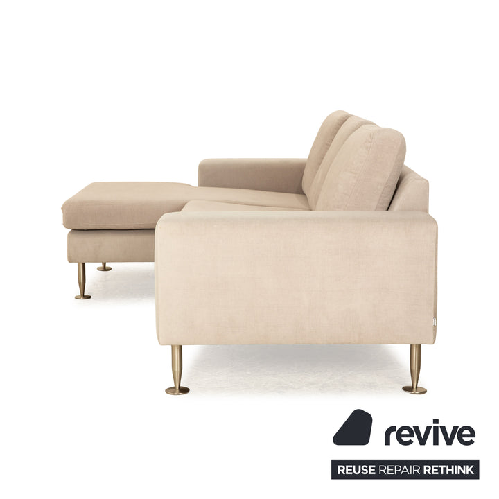 BoConcept Indivi Stoff Ecksofa Grau Recamiere Links Sofa Couch