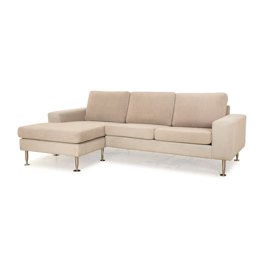 BoConcept Indivi Stoff Ecksofa Grau Recamiere Links Sofa Couch