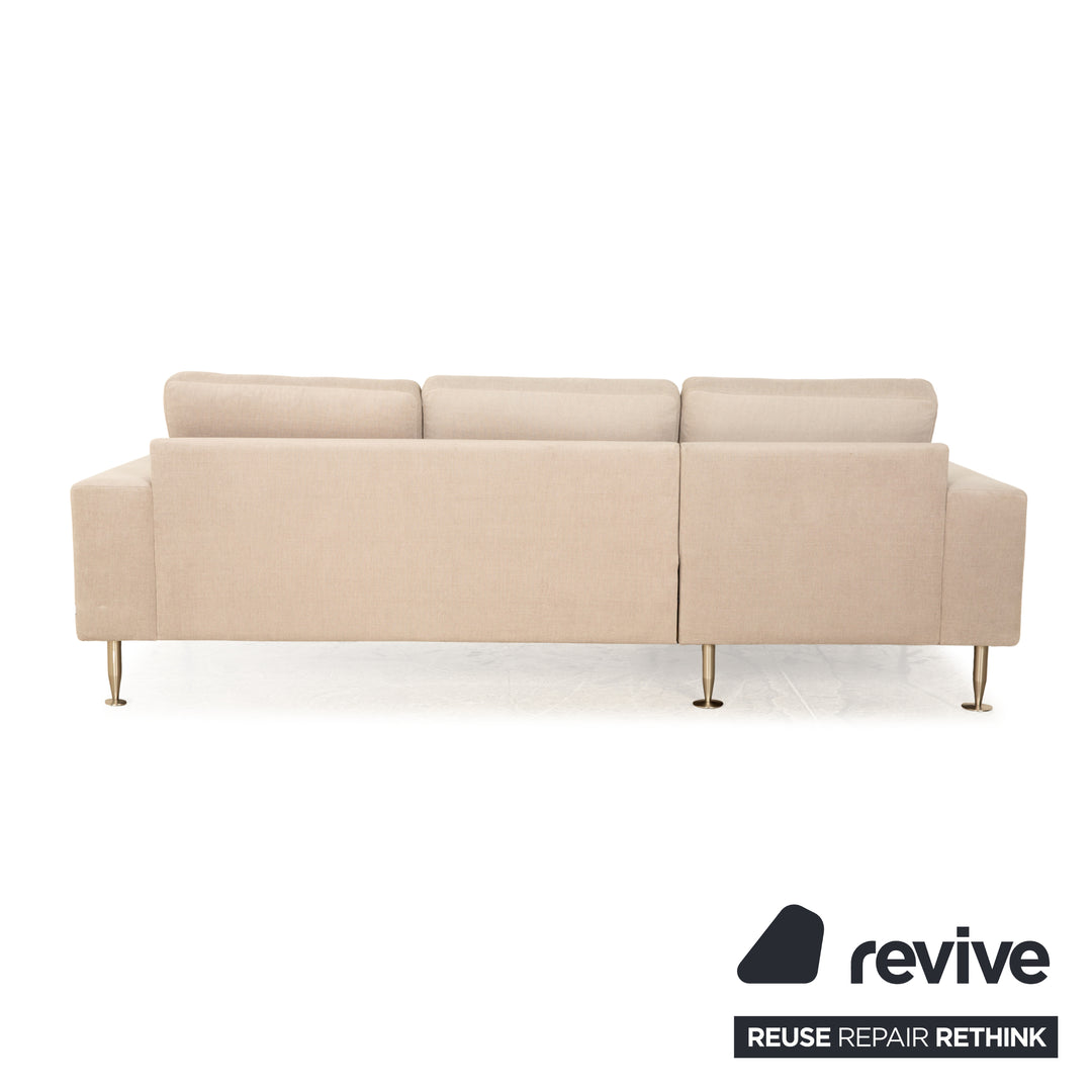 BoConcept Indivi Stoff Ecksofa Grau Recamiere Links Sofa Couch