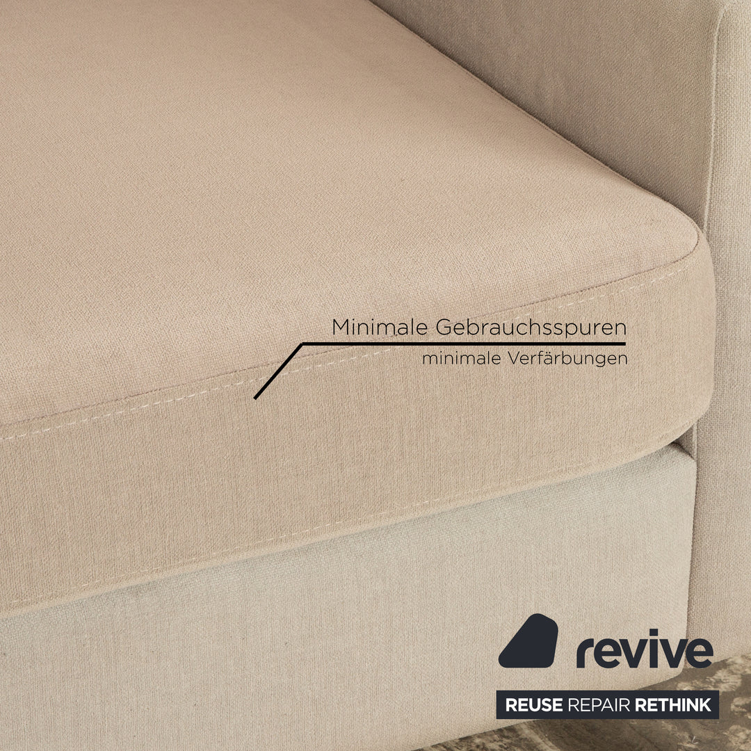 BoConcept Indivi Stoff Ecksofa Grau Recamiere Links Sofa Couch