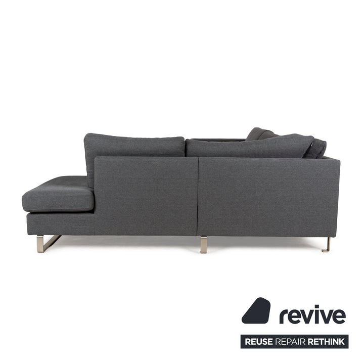 BoConcept Indivi Stoff Ecksofa Grau Sofa Couch