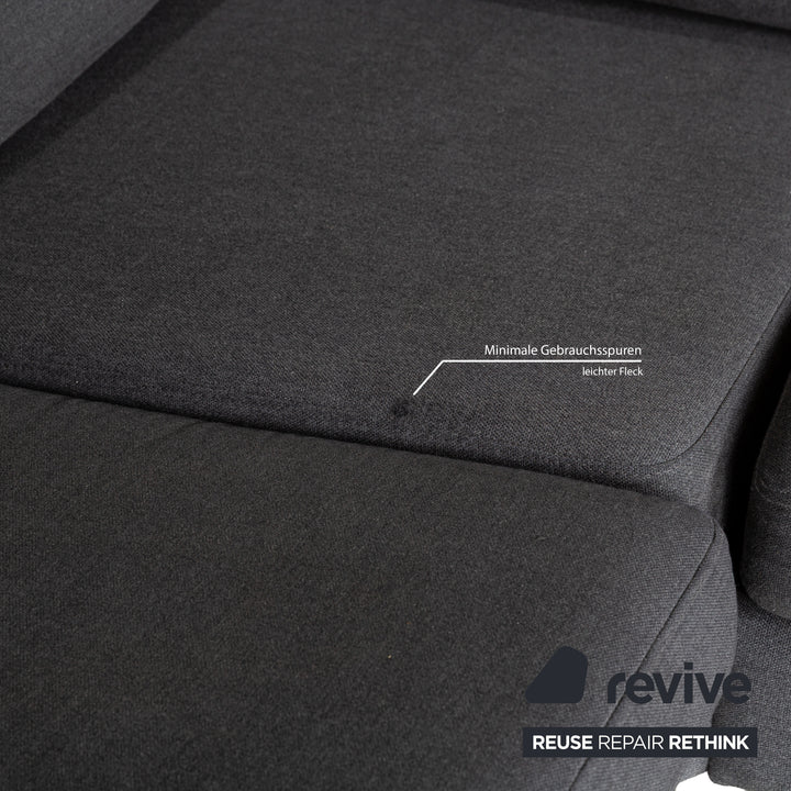 BoConcept Indivi Stoff Ecksofa Grau Sofa Couch