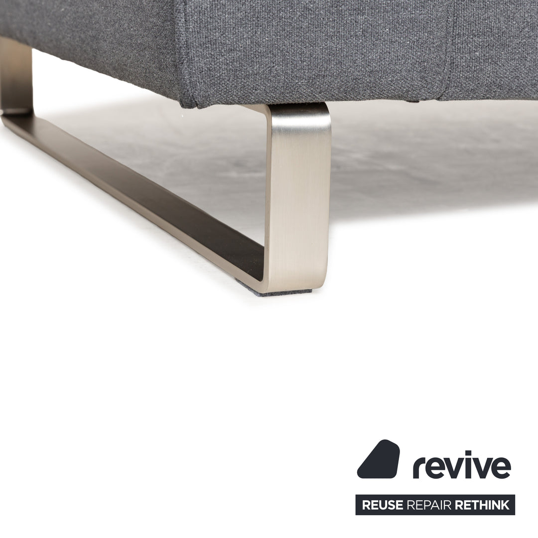 BoConcept Indivi Stoff Ecksofa Grau Sofa Couch