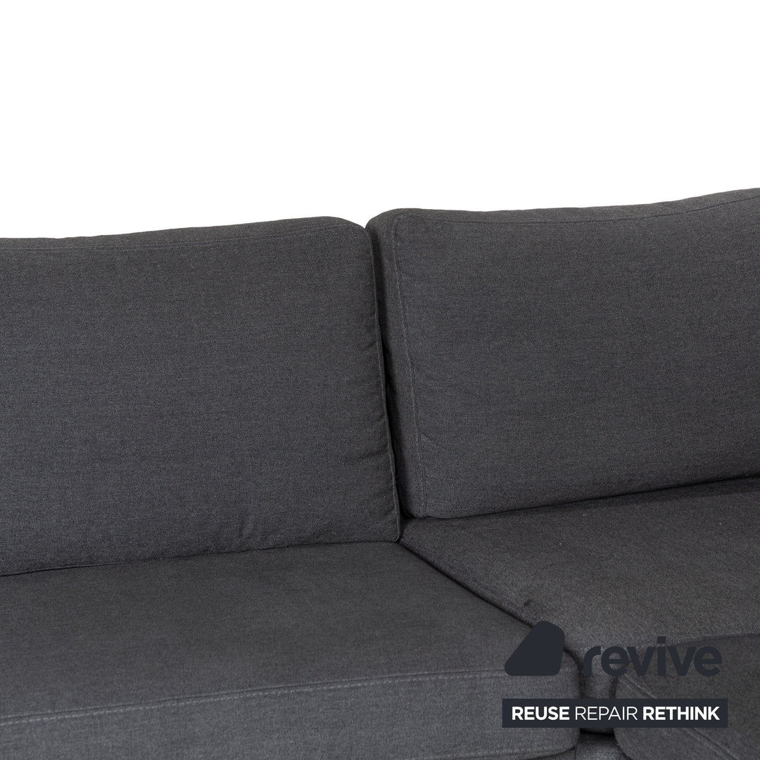 BoConcept Indivi Stoff Ecksofa Grau Sofa Couch