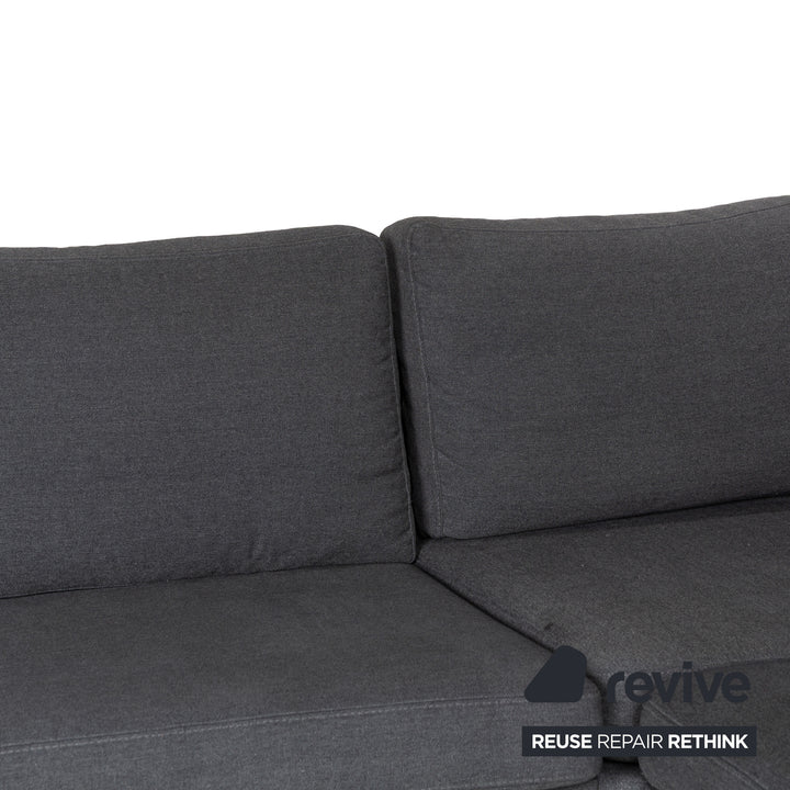 BoConcept Indivi Stoff Ecksofa Grau Sofa Couch