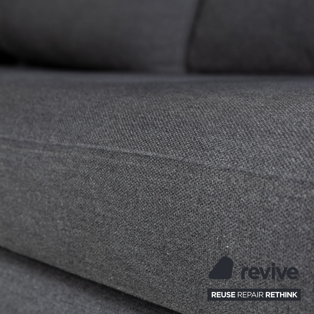 BoConcept Indivi Stoff Ecksofa Grau Sofa Couch