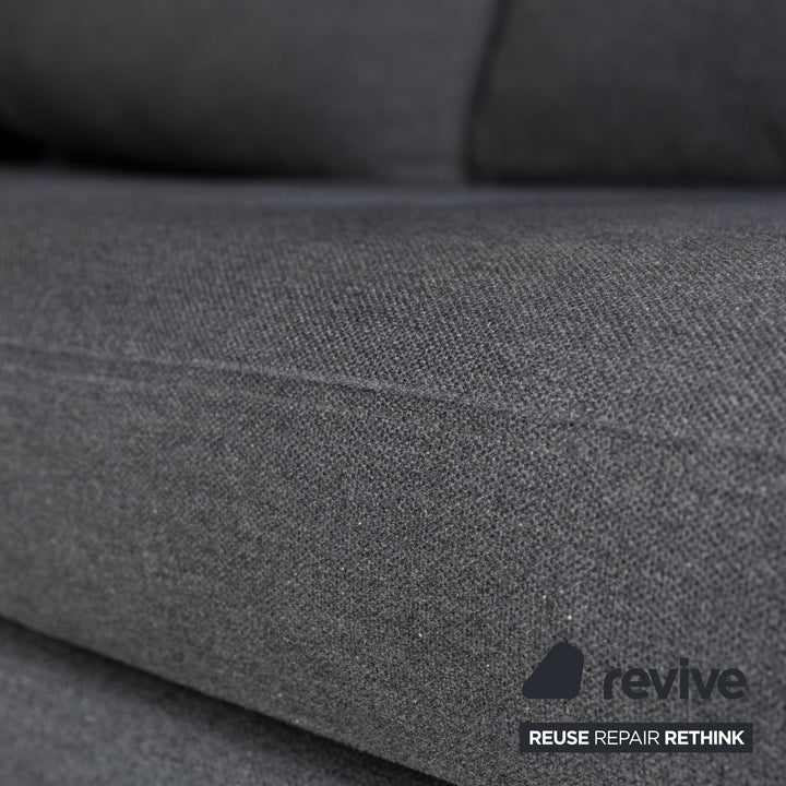 BoConcept Indivi Stoff Ecksofa Grau Sofa Couch