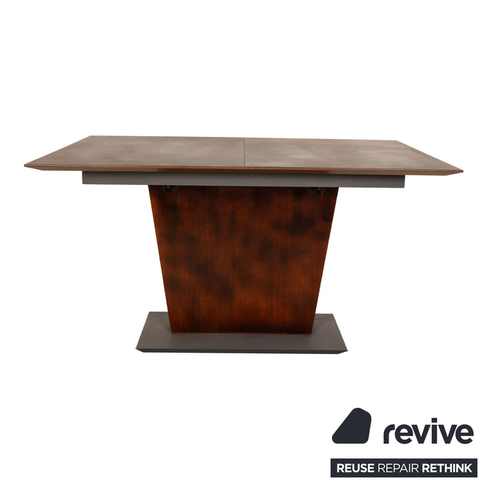 BoConcept Milano Holz Esstisch Braun Walnuss 140/190 x 75 x 100 cm