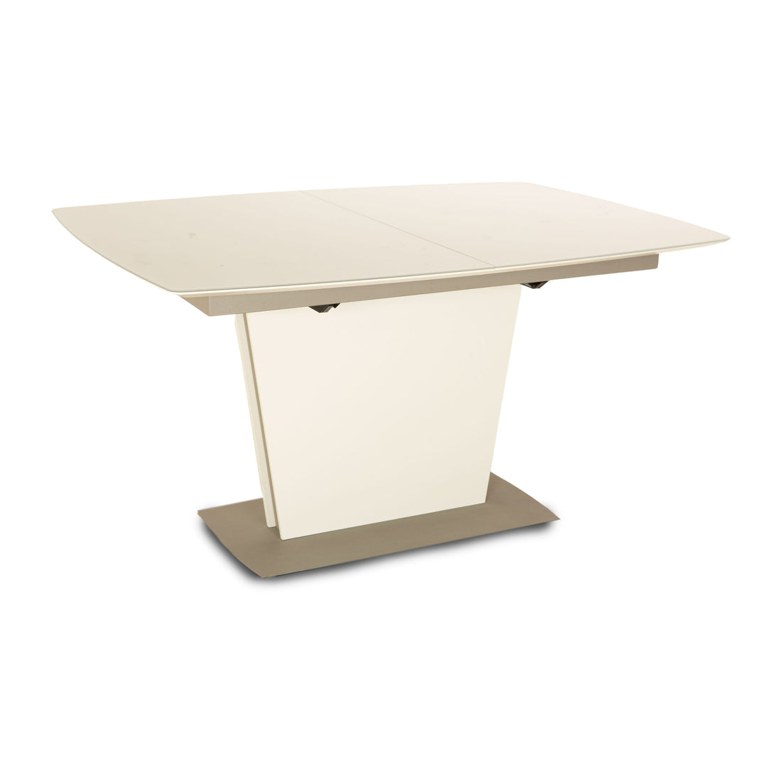 BoConcept Milano Holz Esstisch Weiß Ausziehfunktion 140/190 x 75 x 100