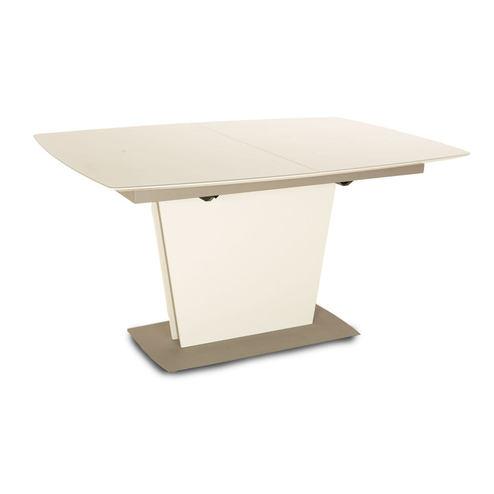 BoConcept Milano Holz Esstisch Weiß Ausziehfunktion 140/190 x 75 x 100