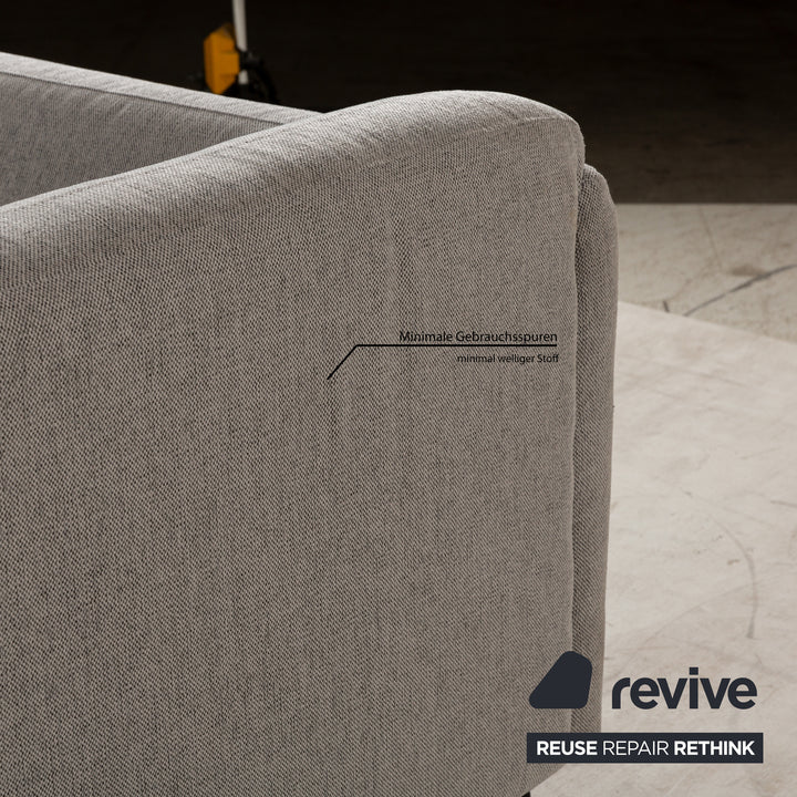 BoConcept Modena Stoff Ecksofa Grau Sofa Couch