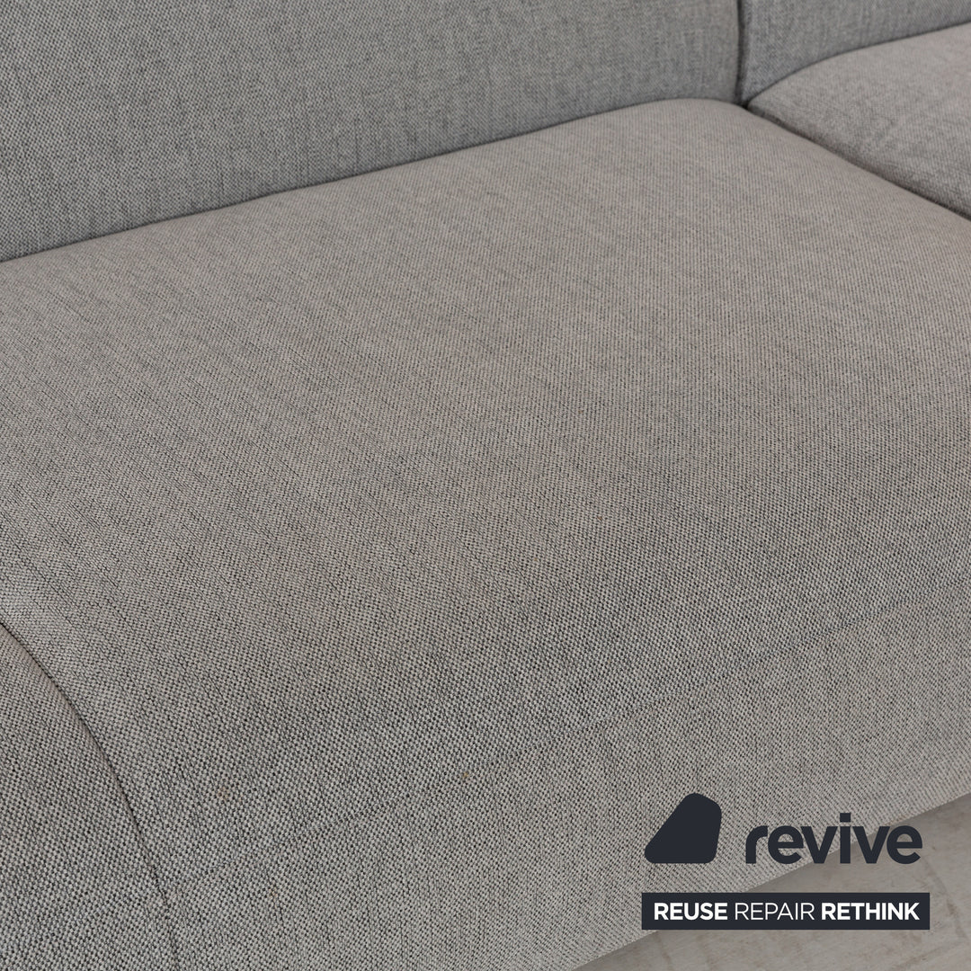 BoConcept Modena Stoff Ecksofa Grau Sofa Couch
