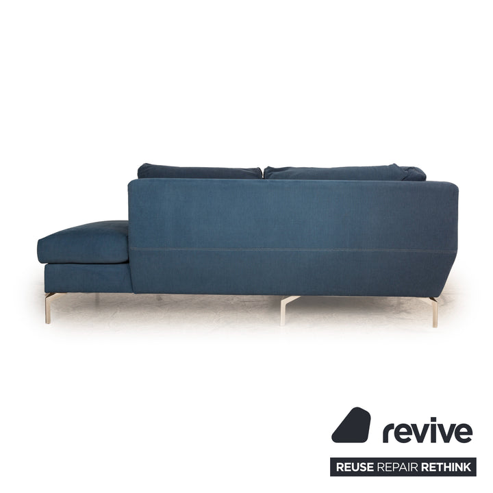 BoConcept Monaco Stoff Ecksofa Blau Sofa Couch