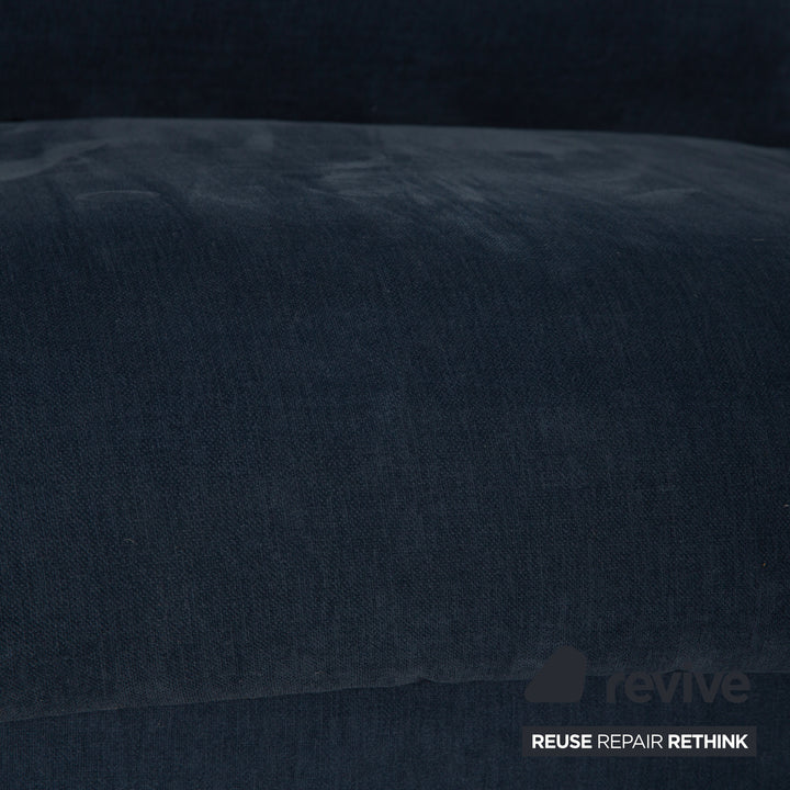 BoConcept Monaco Stoff Ecksofa Blau Sofa Couch