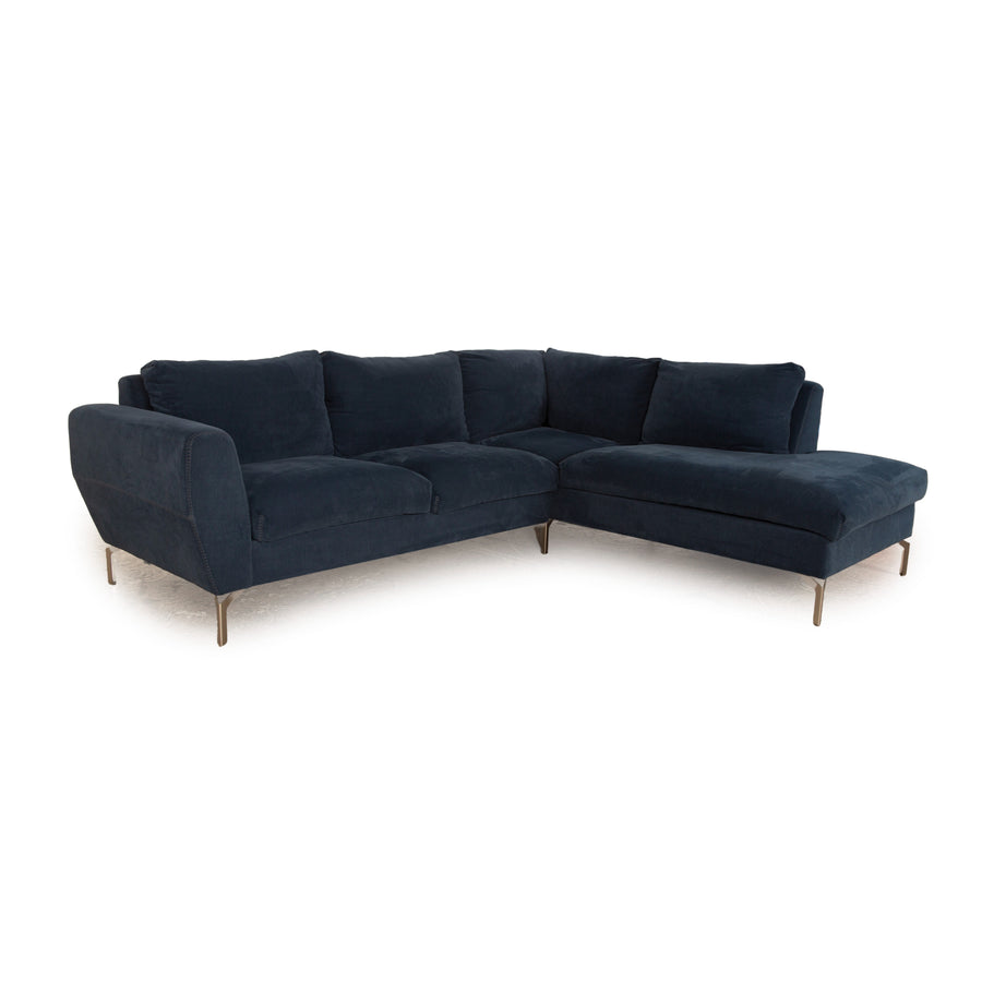 BoConcept Monaco Stoff Ecksofa Blau Sofa Couch