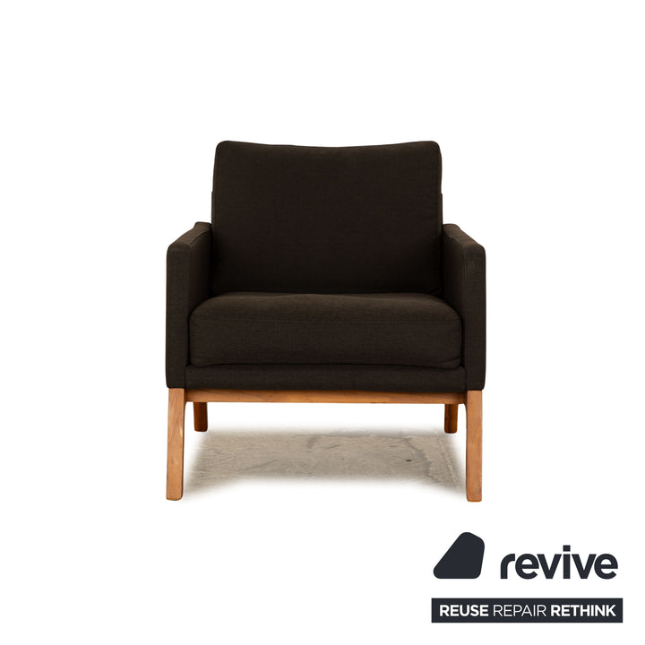 BoConcept Monte Stoff Sessel Garnitur Grau 2x Sessel