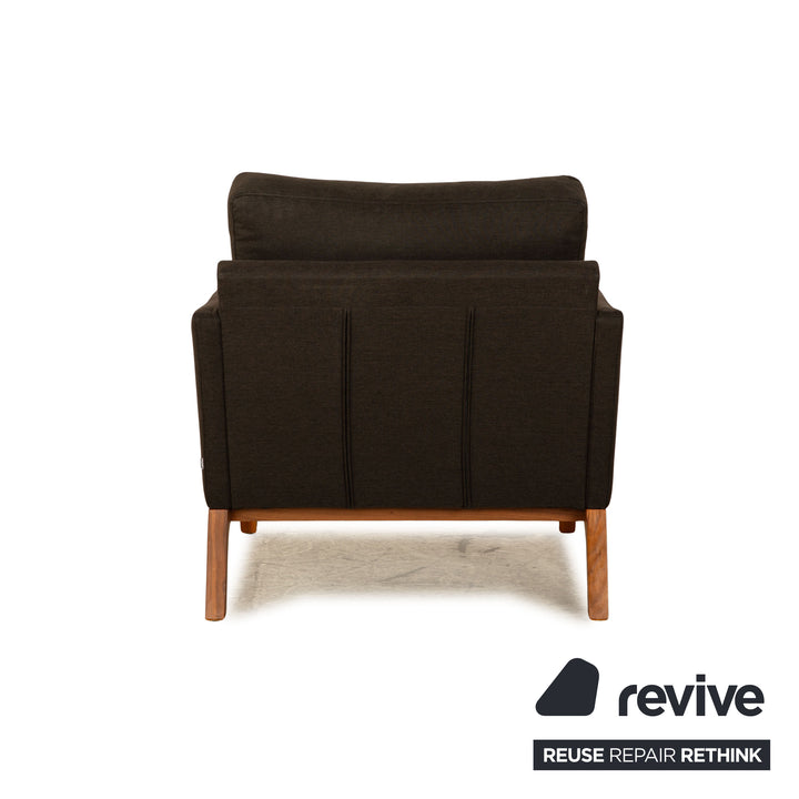 BoConcept Monte Stoff Sessel Garnitur Grau 2x Sessel