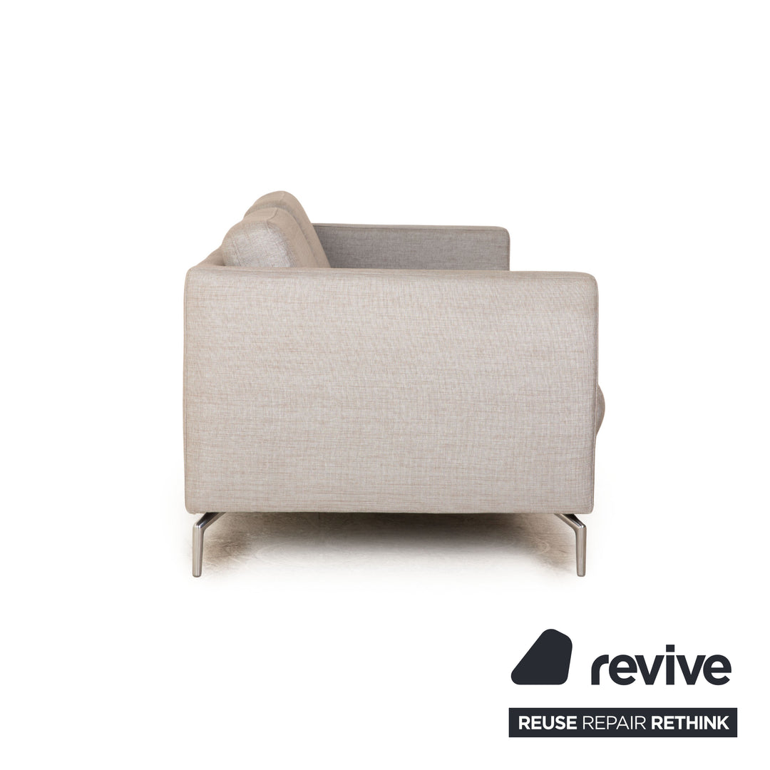 BoConcept Osaka Stoff Dreisitzer Grau Sofa Couch