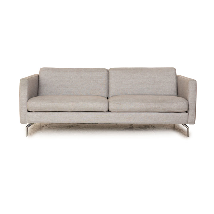 BoConcept Osaka Stoff Dreisitzer Grau Sofa Couch