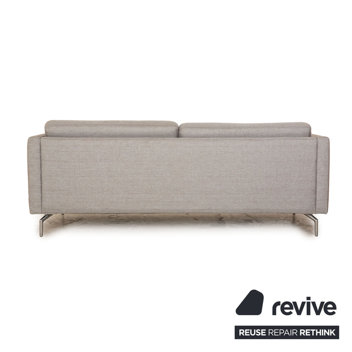 BoConcept Osaka Stoff Dreisitzer Grau Sofa Couch