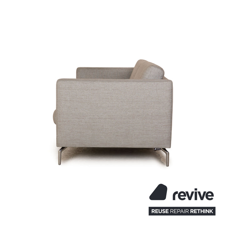 BoConcept Osaka Stoff Dreisitzer Grau Sofa Couch