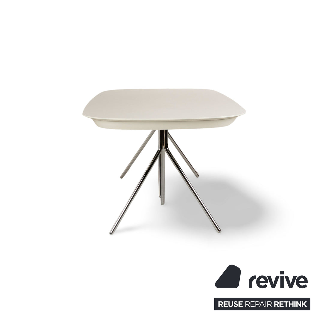 BoConcept Ottawa Holz Esstisch Weiß Ausziehfunktion 185-250 x 75 x 100cm