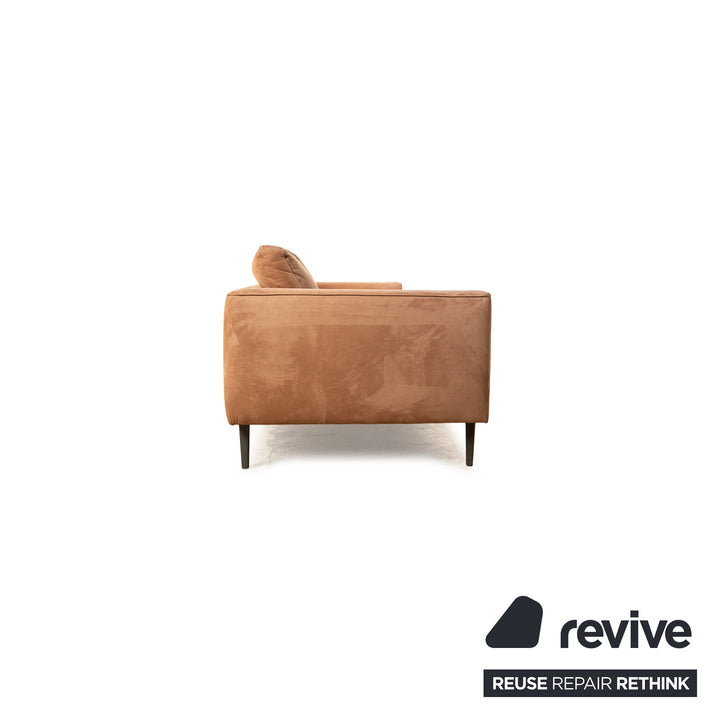 BoConcept Rhodos Stoff Dreisitzer Braun Sofa Couch