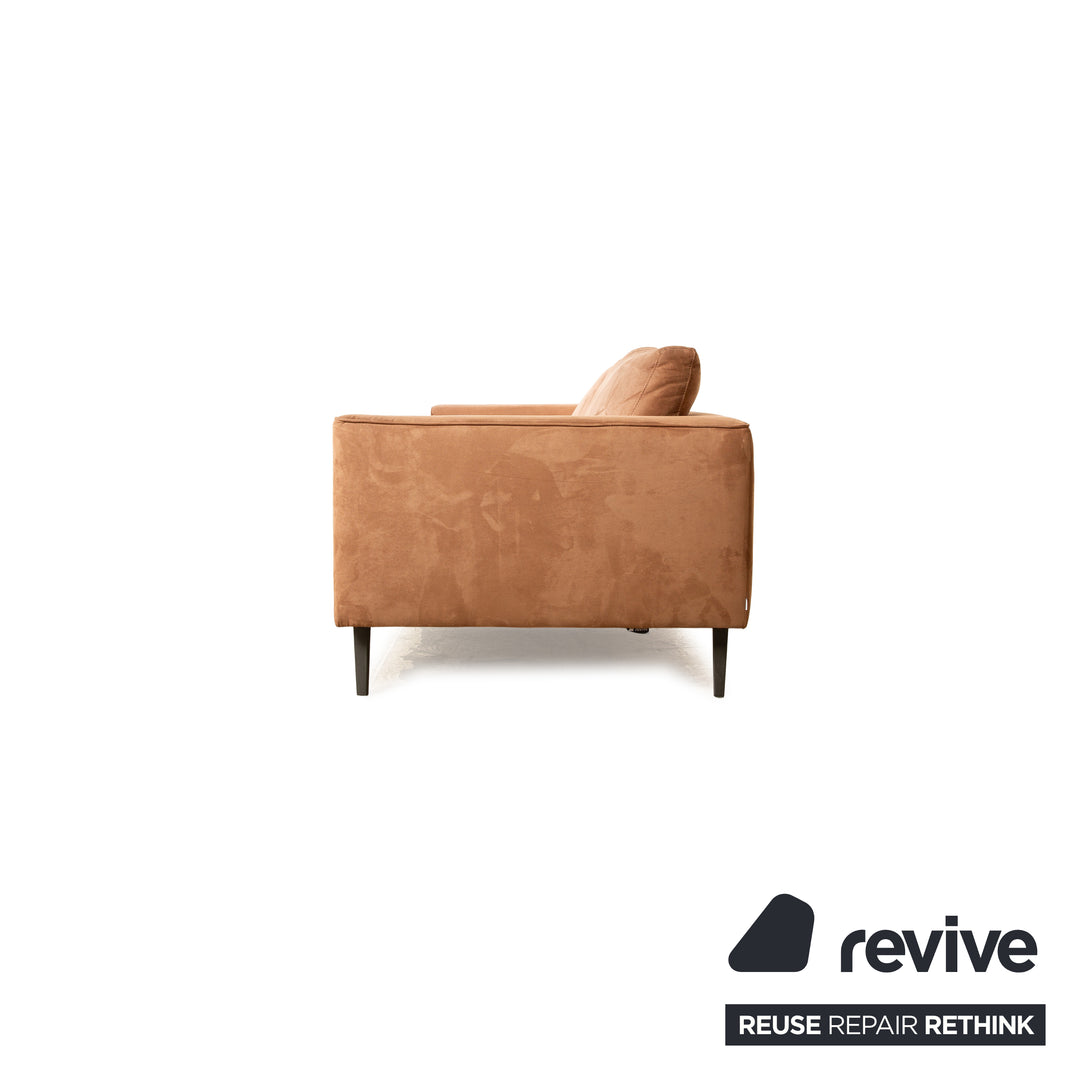 BoConcept Rhodos Stoff Dreisitzer Braun Sofa Couch