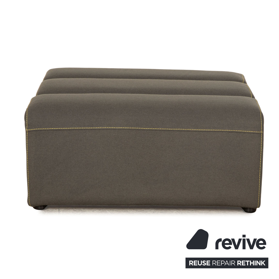 BoConcept Smartville Stoff Hocker Grau