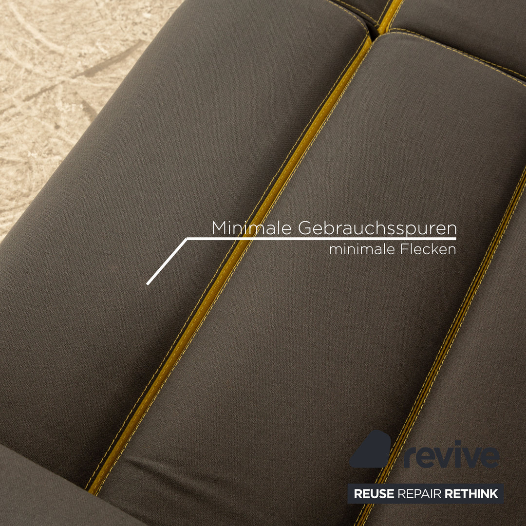 BoConcept Smartville Stoff Hocker Grau