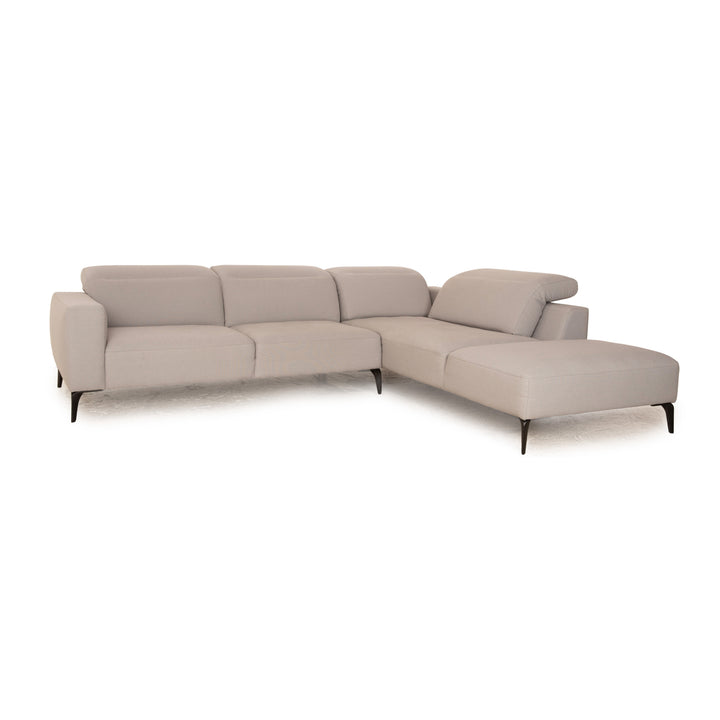BoConcept Zürich Stoff Ecksofa Grau Recamiere Rechts Sofa Couch