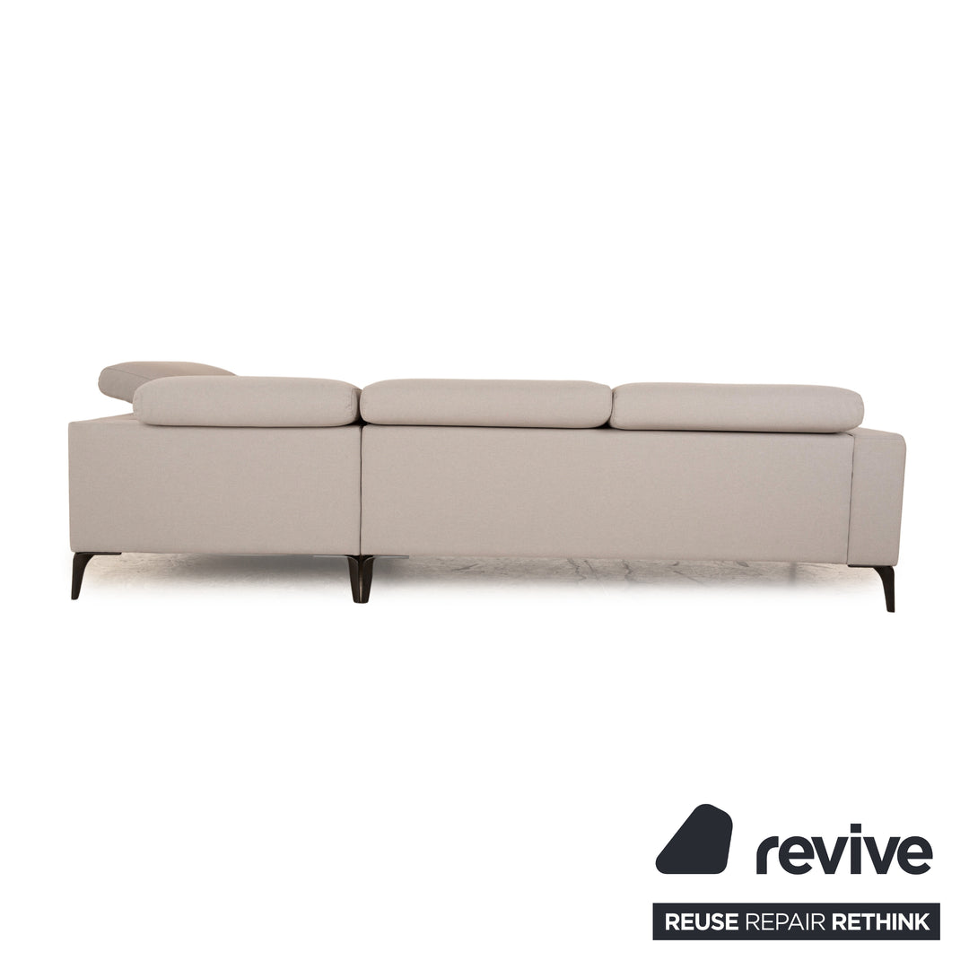 BoConcept Zürich Stoff Ecksofa Grau Recamiere Rechts Sofa Couch