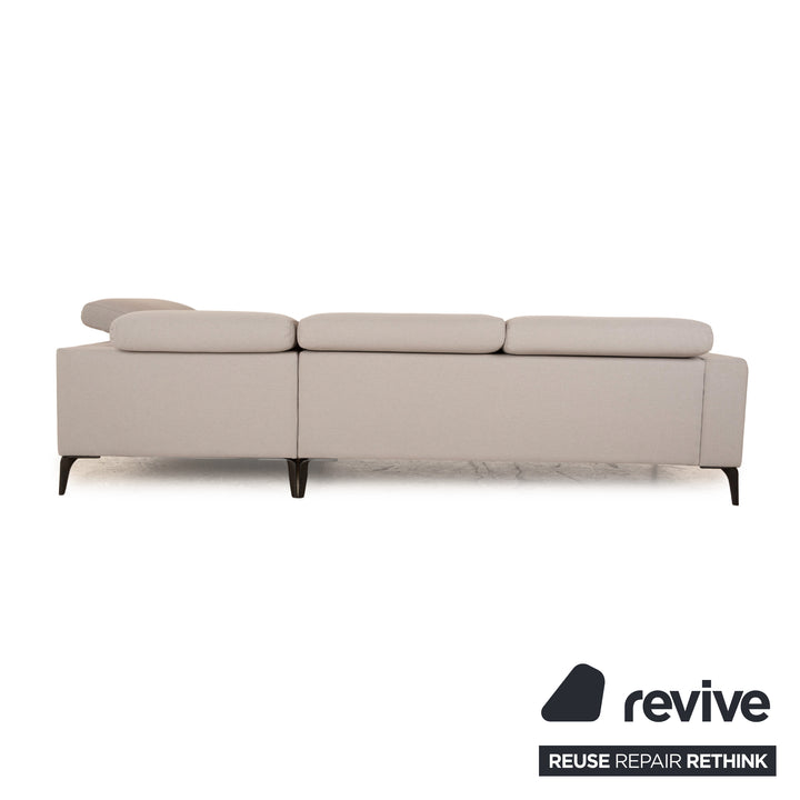 BoConcept Zürich Stoff Ecksofa Grau Recamiere Rechts Sofa Couch