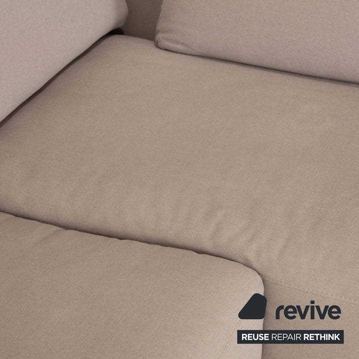 BoConcept Zürich Stoff Ecksofa Grau Recamiere Rechts Sofa Couch