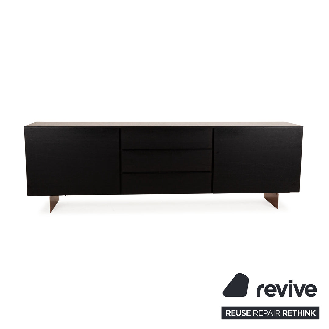 BoConcpet Fermo Holz Sideboard Schwarz