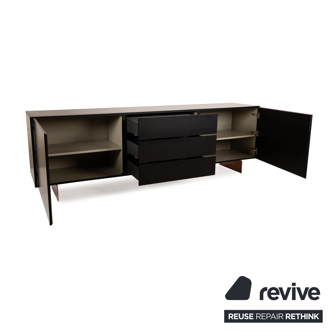 BoConcpet Fermo Holz Sideboard Schwarz