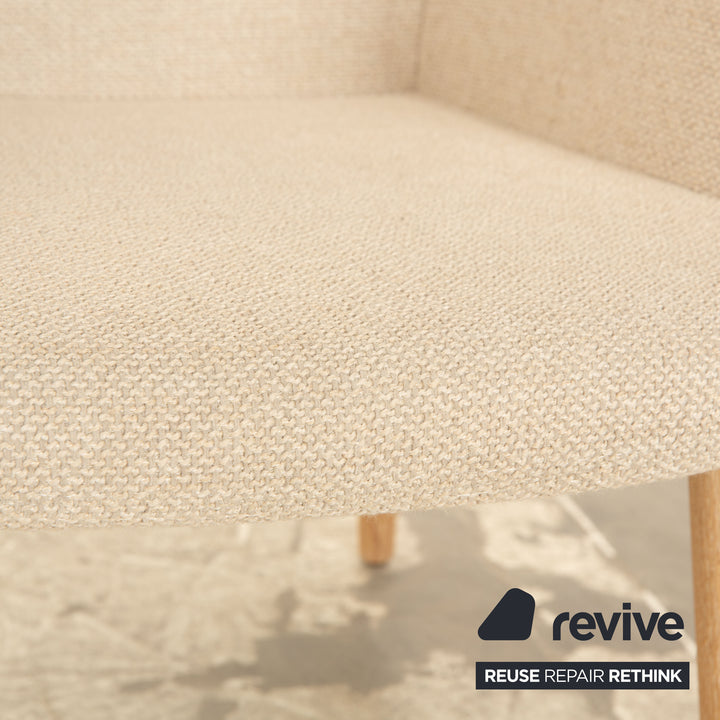 Bolia C3 fabric armchair cream